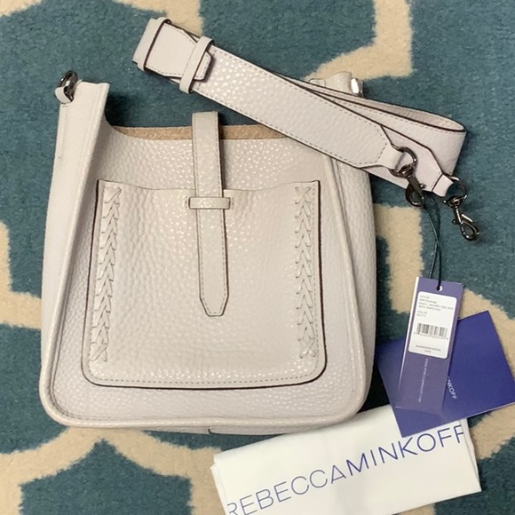 Rebecca Minkoff Handbags - Creamy White Rebecca Minkoff small unlined bag